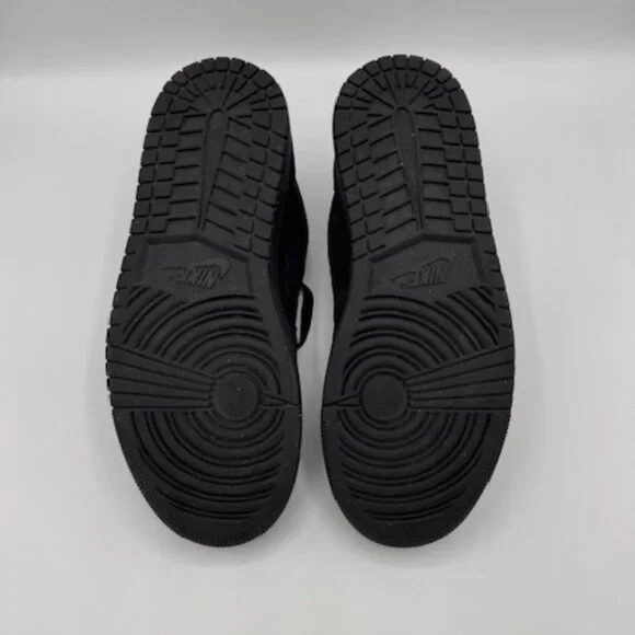 Nike Air Jordan 1 Low SE Crafted Mens 8.5 EUC Dark Smoke Grey Varsity Red no box - Picture 9 of 12